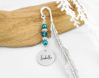 Custom Name Bookmark: Personalized Book Lover Gift