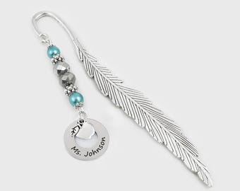 Personalized Bookmark for Teacher Appreciation Gift