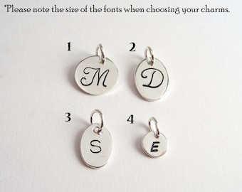 Add a Personalized Initial Charm - 925 Sterling Silver