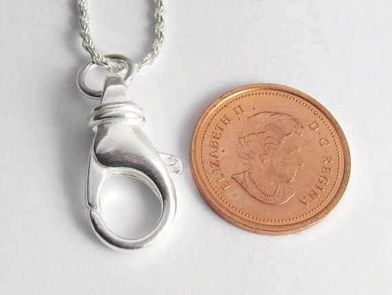 Lanyard 925 Sterling Silver Necklace 