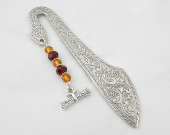 Graduation Diploma Bookmark - Affordable Graduation Gifts for Readers - Antique Silver Diploma Charm Bookmark - Gifts for Graduates