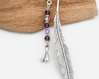 Bowling Bookmark: Bowling Ball and Pin Charm Book Marker, Bowling League Gifts