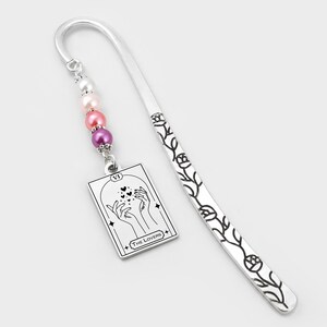 Marcapáginas personalizado de cartas del Tarot - Marcapáginas de Arcanos Mayores, Regalos de Brujería, Papelería de Bruja, Dones Espirituales - Marcapáginas Espiritual - Regalos de Tarot