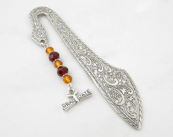 Graduation Diploma Bookmark - Beaded 2026 Grad Gifts