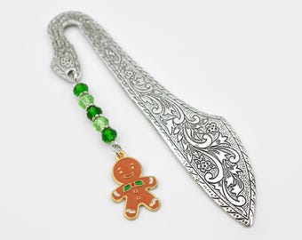Gingerbread Man Bookmark: Christmas Stocking Stuffer Gifts