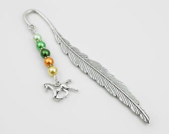 Horse Bookmark: Beaded Equestrian Gifts for Book Lovers