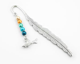 Shark Bookmark: Charm Beaded Gifts for Male Teachers and Readers