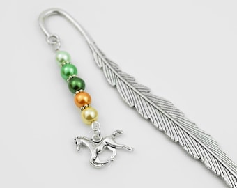 Horse Bookmark: Beaded Equestrian Gifts for Book Lovers