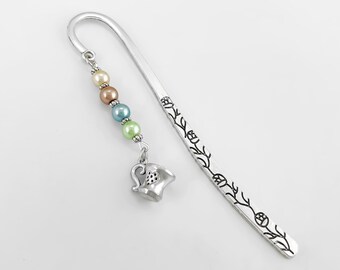 Teacup Bookmark - Beauty and the Beast Gift - Chip the Teacup - Tibetan Silver Bookmark Stationary - Tea Gift Ideas - Tea Lover Gifts