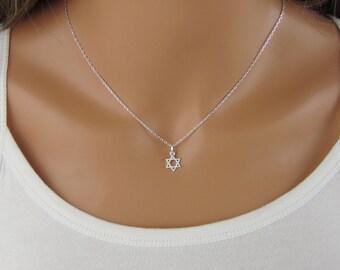 Tiny Star of David - Etsy