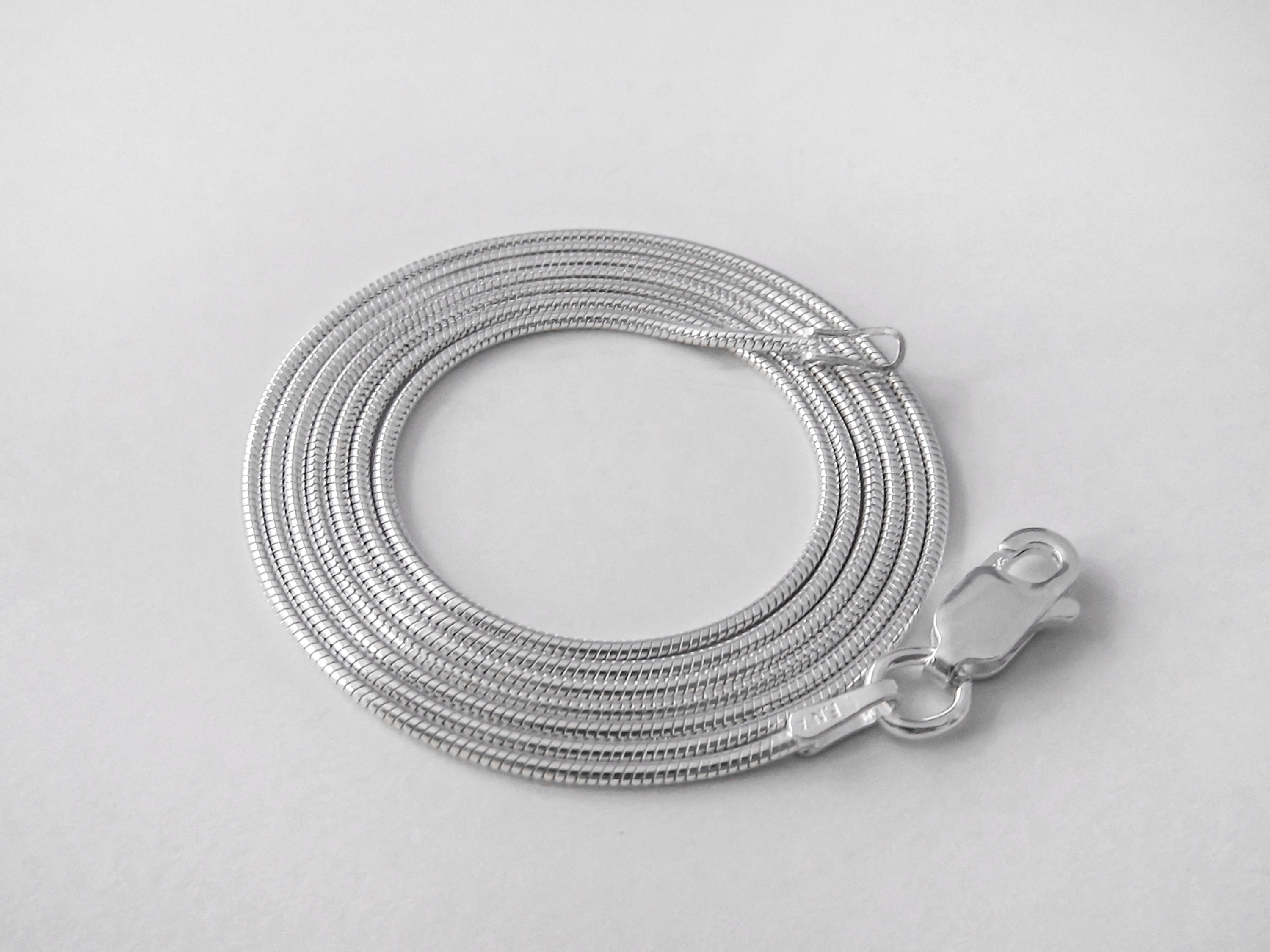 ◇roaju◇ [Park Min-young wearing] [silver925] snake chain l 1mm 18