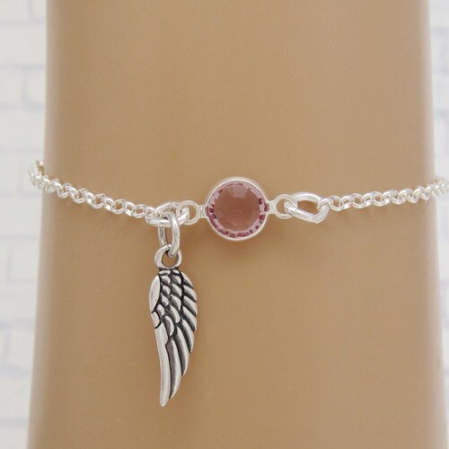 Elli Women's Bracelet Wings Symbol Guardian Angel in 925 Sterling Silver