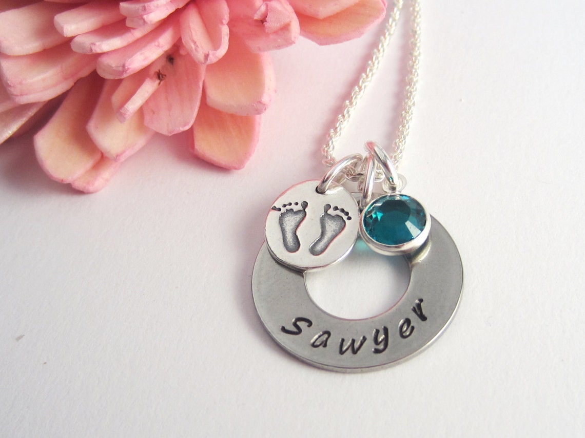 Baby name necklace Clearance