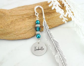Custom Name Bookmark - Personalized Book Lover Gift - Personalized Name Bookmark - Laser Engraved Name Stationary for Teachers, etc.