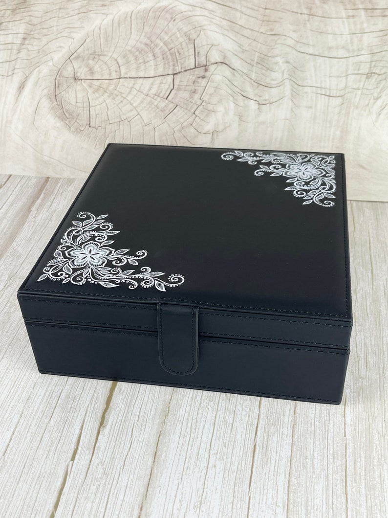 Vegan Leather Jewelry Box Organizer for Girls and Women Etsy Canada