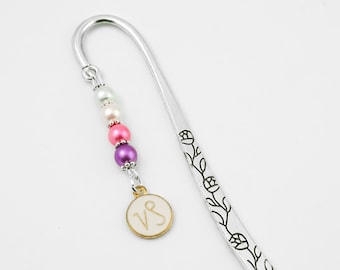Capricorn Bookmark: Zodiac Sign Charm Book Marker, Beaded Astrology Gifts