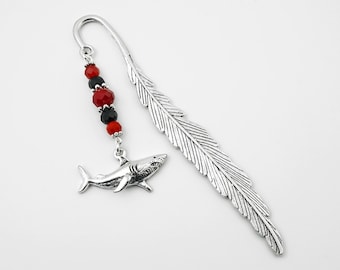 Shark Bookmark: Ocean Gifts for Women, Men, Girls or Boys