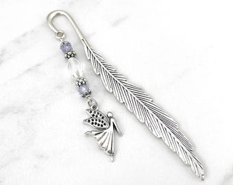 Angel Bookmark: Beaded Metal Memorial Gifts