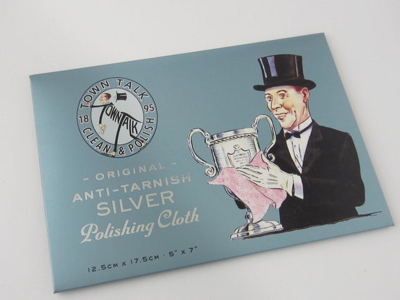 Best Silver Cleaning Cloth Town Talk Anti-tarnish Sterling Silver