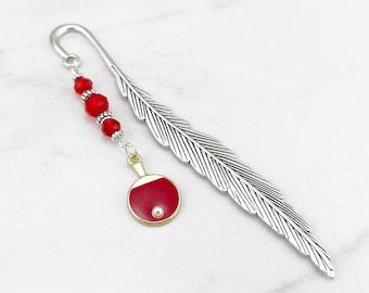 Ping Pong Bookmark: Table Tennis Gifts