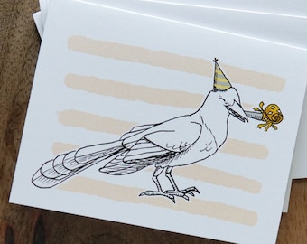 Celebrate! Grackle Card - 4.25" x 5.5"