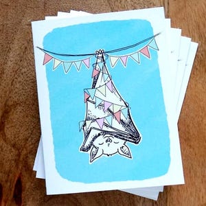 Karta „Celebrate Bat” – 4,25” x 5,5”