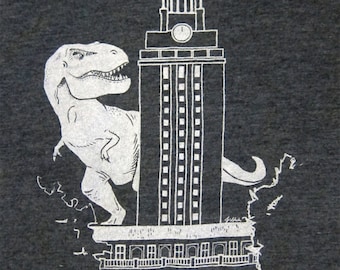 UT-Rex Hand Screen Printed T-Shirt