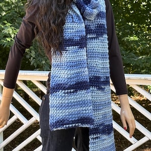Crochet Fashion Scarf