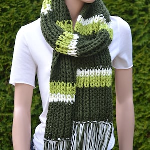 Crochet Menswear Scarf| Men’s Scarf