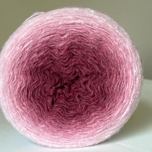 Caron Cloud Cake Perfect Phasing Rhubarb Yarn. 720 yds/ 658 m. 1 Skein. Free Shipping in USA