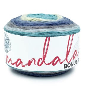 Lion Brand  Mandala  Bonus Bundle Yarn,  Babar, 1,181 yd/ 1,080 m