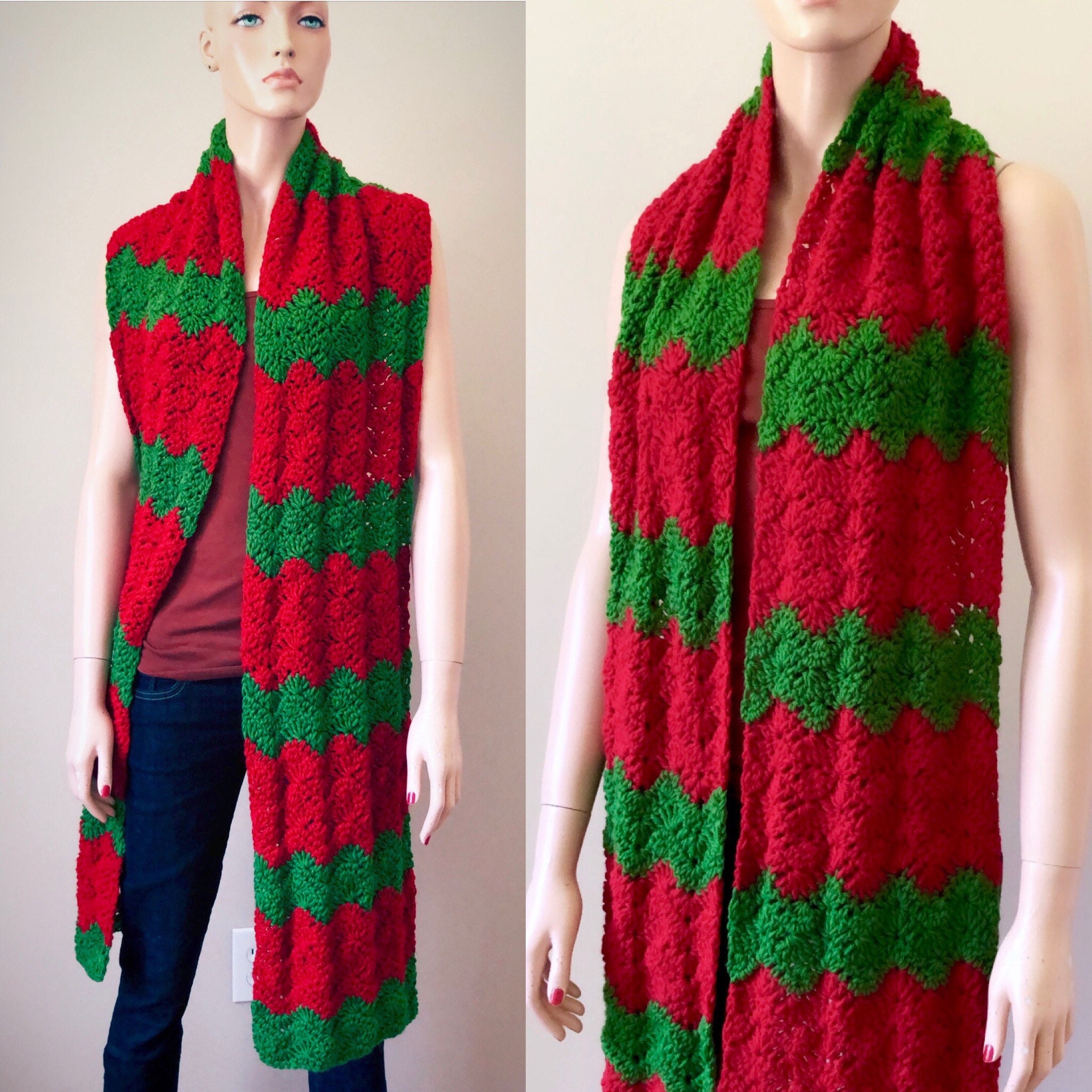 Ugly Christmas Scarf - Etsy