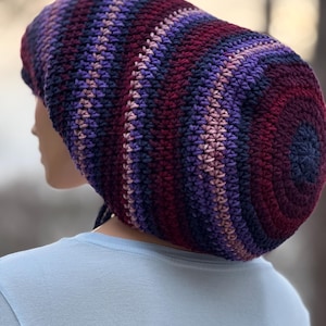 Crochet Unisex dreadlocks tam in  XL/ XXL