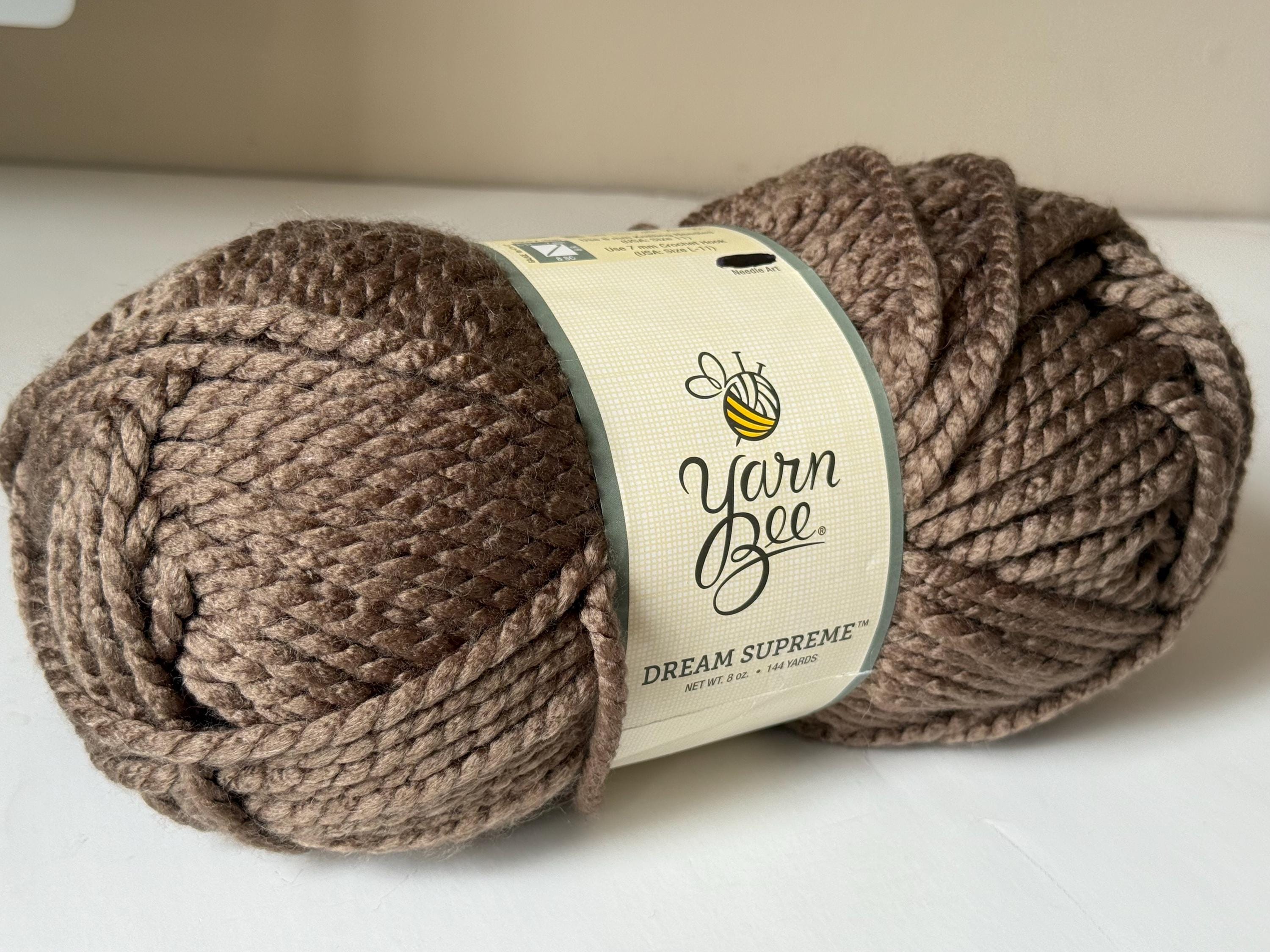 Yarn Bee Dream Supreme Weathered Cedar Yarbn, 8 Oz. 144 Yds. 1