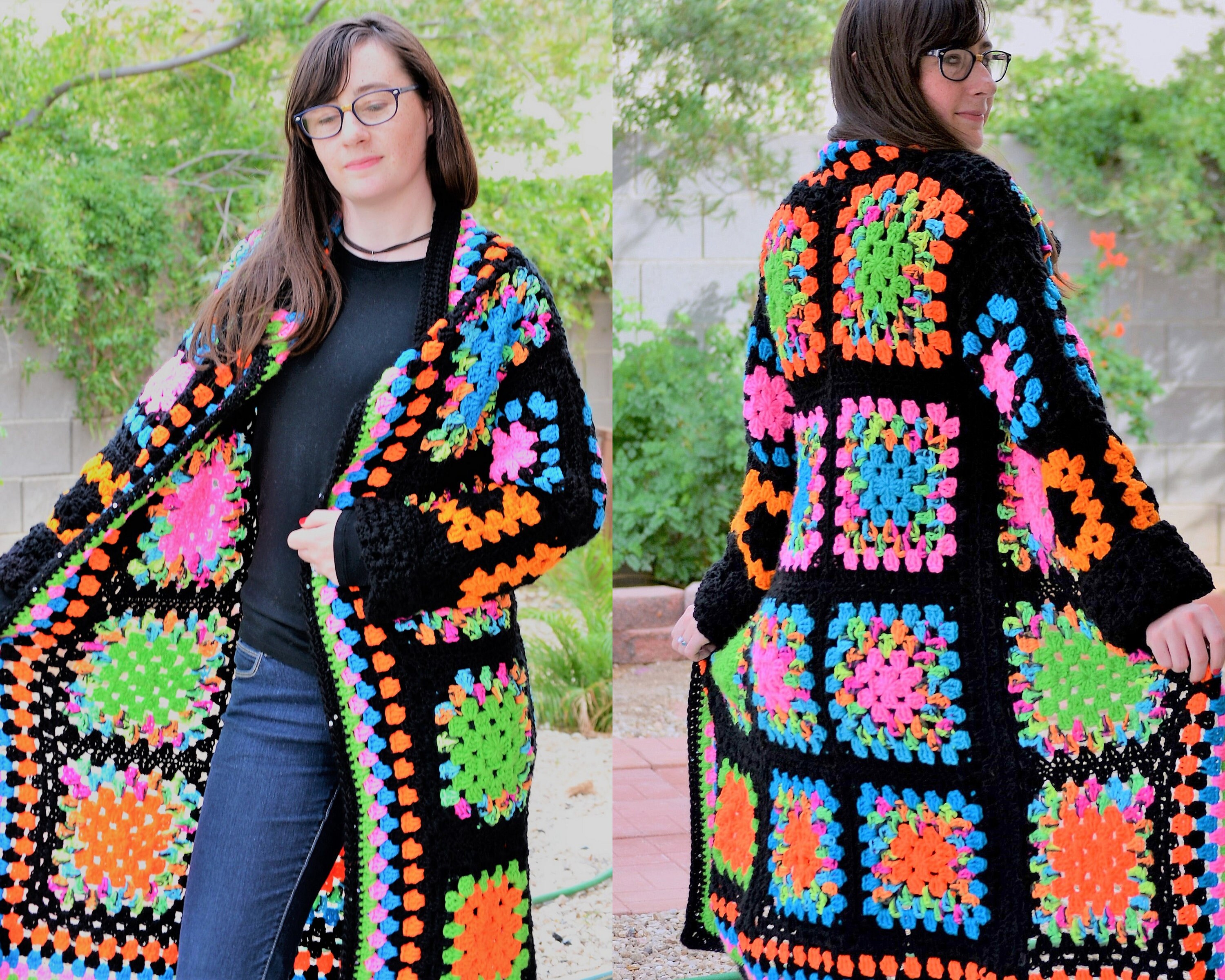 Granny Squares Coat - Etsy Singapore