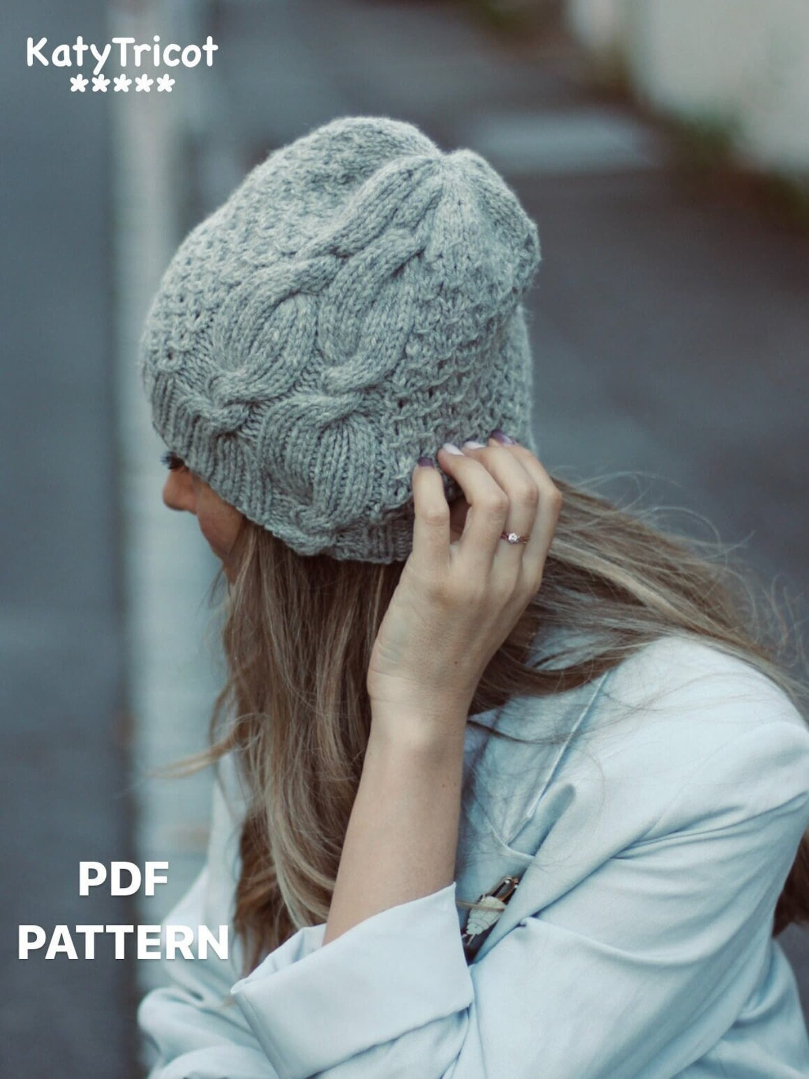 Knitting Pattern - BUBBLES Hat (sizes: Toddler, Child, Adult) - Anglais ...