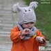 Owl Hat Knitting Pattern 'Chouette' (Toddler, Child, Adult sizes) - English, French & Russian