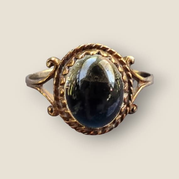 Victorian Era Gold Solitaire Ring, Antique Victor… - image 4
