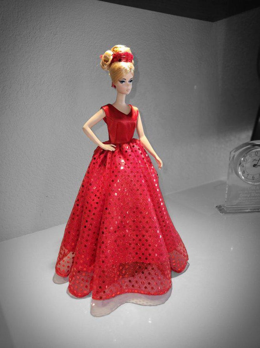 rodeo barbie red sparkly skirt main image 1