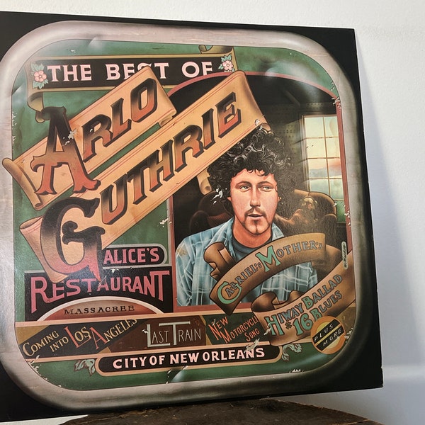 Arlo Guthrie - "The Best Of Arlo Guthrie" Vinyl Record