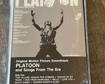 Platoon - Original Motion Picture Soundtrack - Cassette Tape