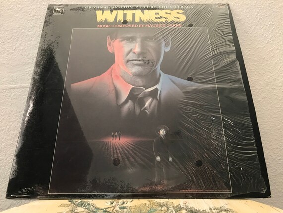 Witness Original Motion Picture Soundtrack Vinyl Record Etsy