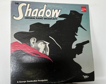 The Shadow Radio Program, Bret Morrison - "The Shadow (Original Radio Broadcasts)" Vinyl Record
