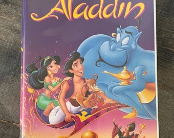 Walt Disney's - "Aladdin" VHS, Black Diamond Classics