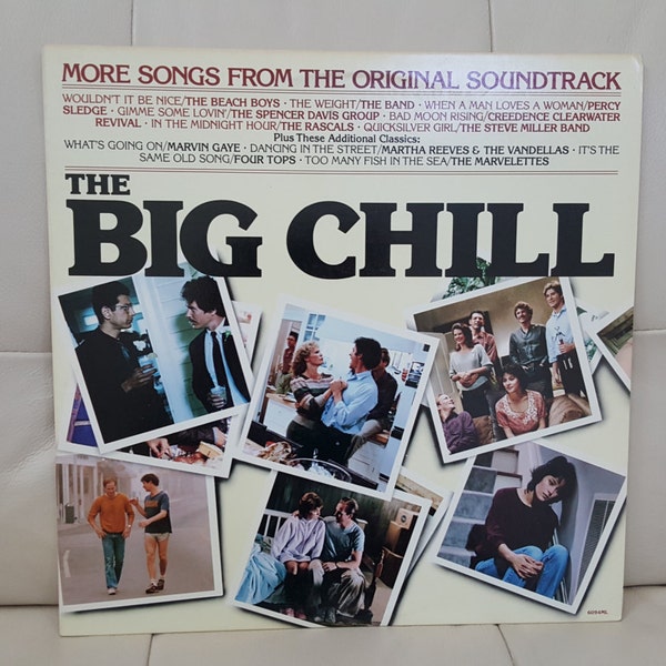 The Big Chill - More Songs From The Original Soundtrack Of The Big Chill vinyl record