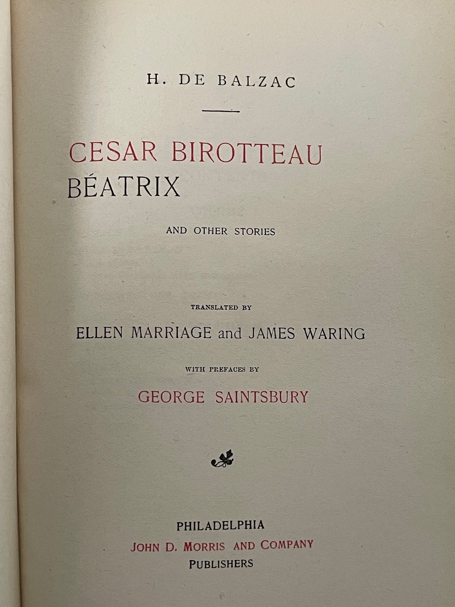 The Novels of Balzac Centenary Edition Set of Six Books Etsy
