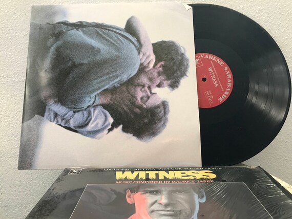 Witness Original Motion Picture Soundtrack Vinyl Record Etsy