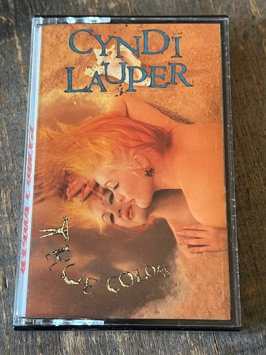 Cyndi Lauper true Colors Cassette Tape Etsy