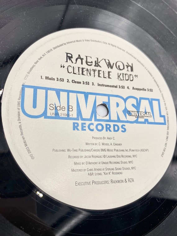 Raekwon / Clientele Vinyl Record - Etsy