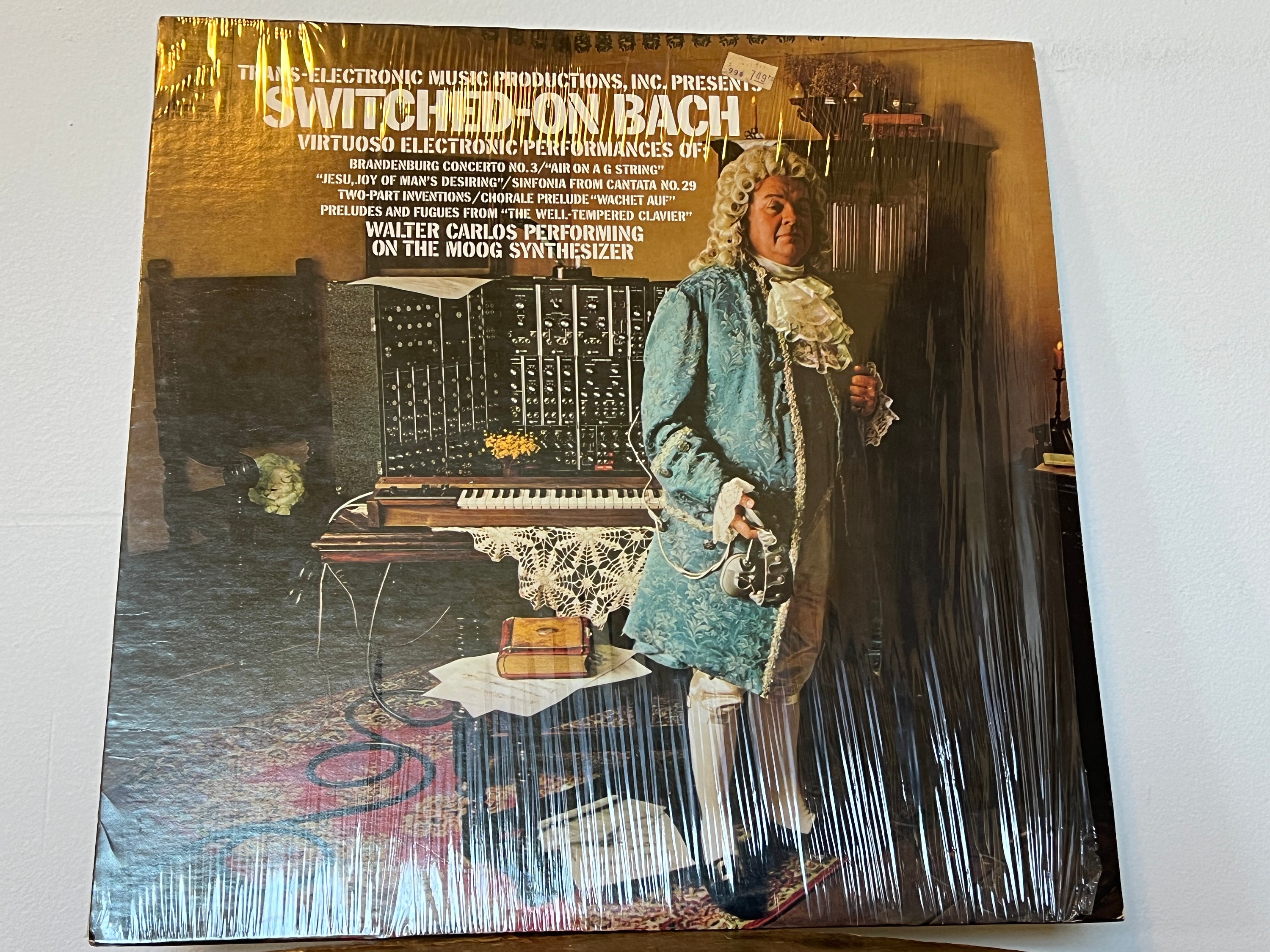 Walter Carlos switched on Bach and Switched on Bach Ii Vinyl